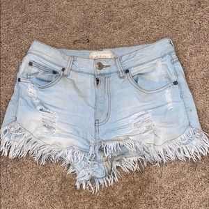 jean shorts